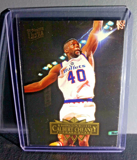 1995-96 Calbert Cheaney Fleer Ultra #191 Basketball Card