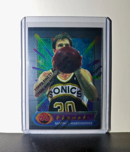 Sarunas Marciulionis 1994-95 Topps Finest #328 Card