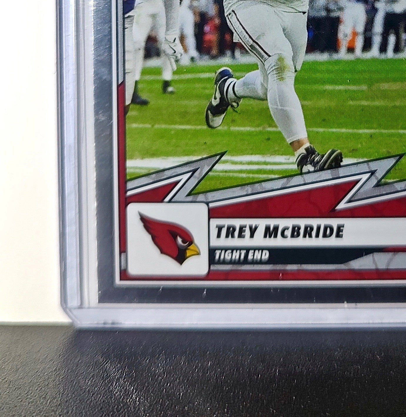 Trey McBride 2025 Panini NFL #67 Foil Sticker Card Arizona Cardinals