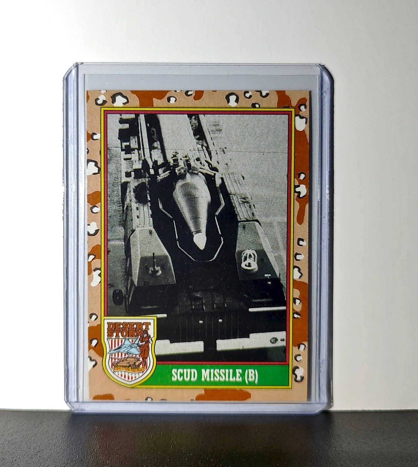 SCUD Missile (B) 1991 Topps Desert Storm #51 Card