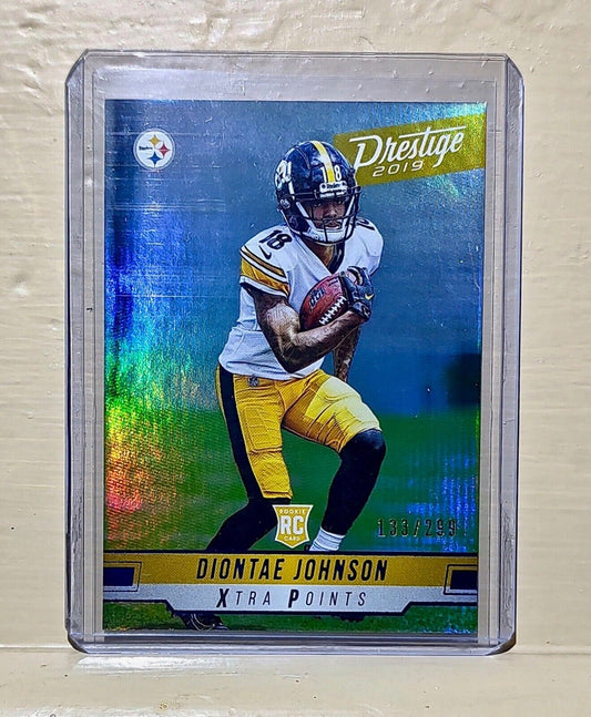 2019 Diontae Johnson Panini Prestige #298 Rookie NFL Card Steelers #133/299