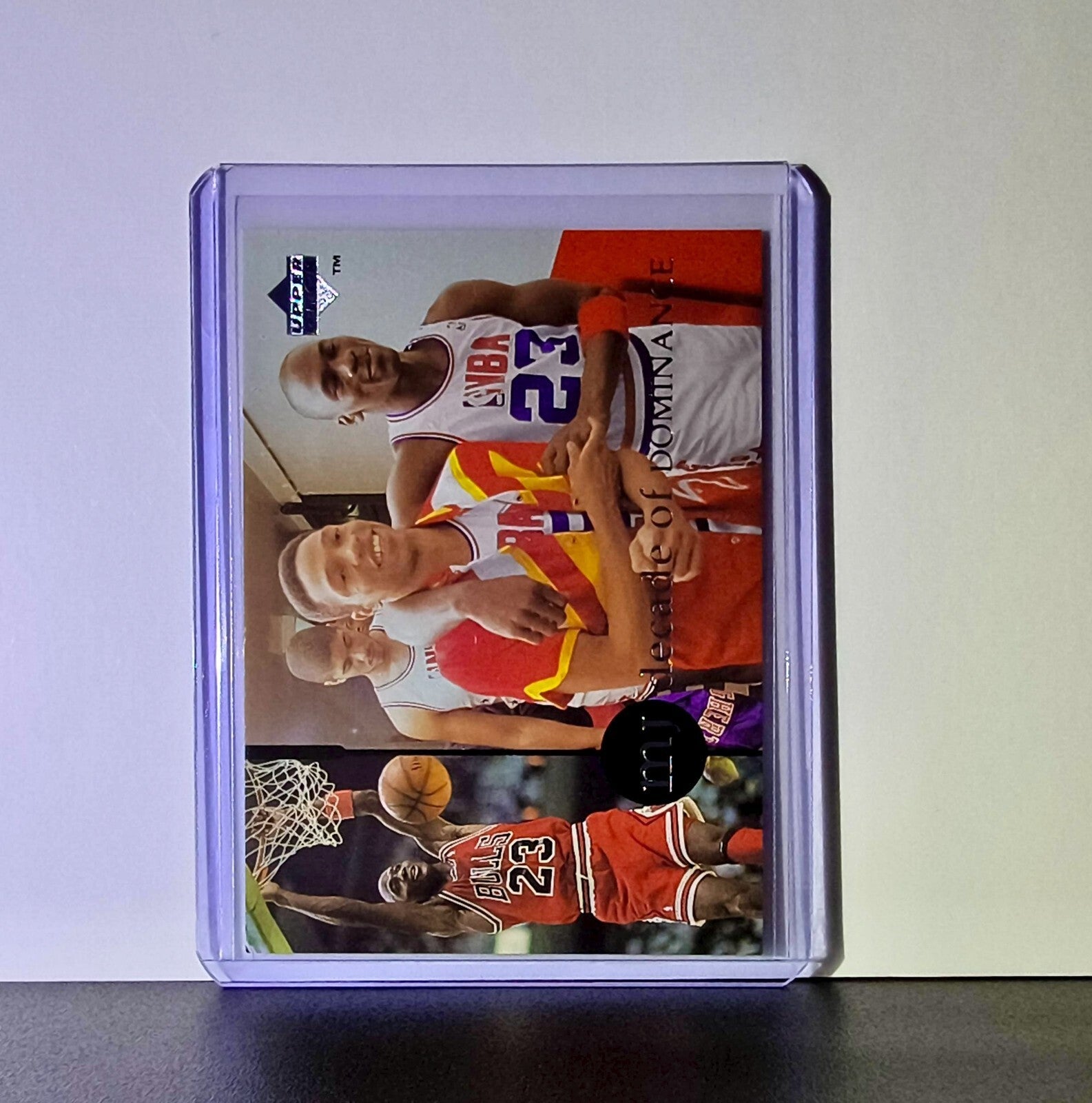 Michael Jordan 1994-95 Upper Deck Rare Air MJ Decade of Dominance #J4 Card Bulls