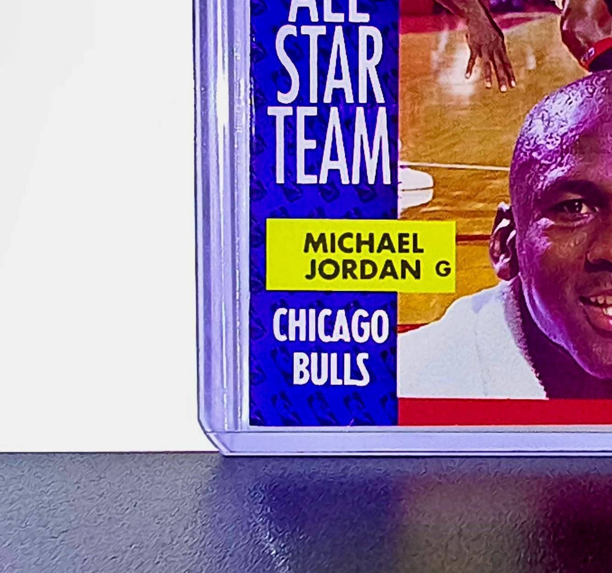 Michael Jordan 1991-92 Fleer All-Star Team #211 Basketball Card Chicago Bulls