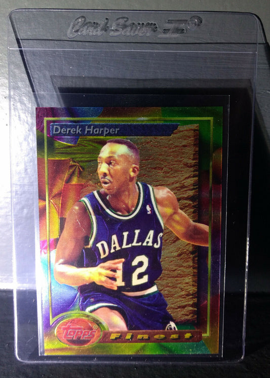 1993-94 Topps Finest Derek Harper #31 Basketball Card