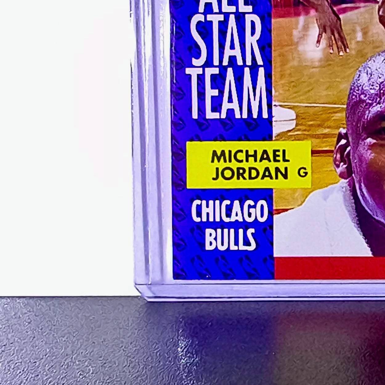 Michael Jordan 1991-92 Fleer All Star Team #211 Basketball Card Chicago Bulls