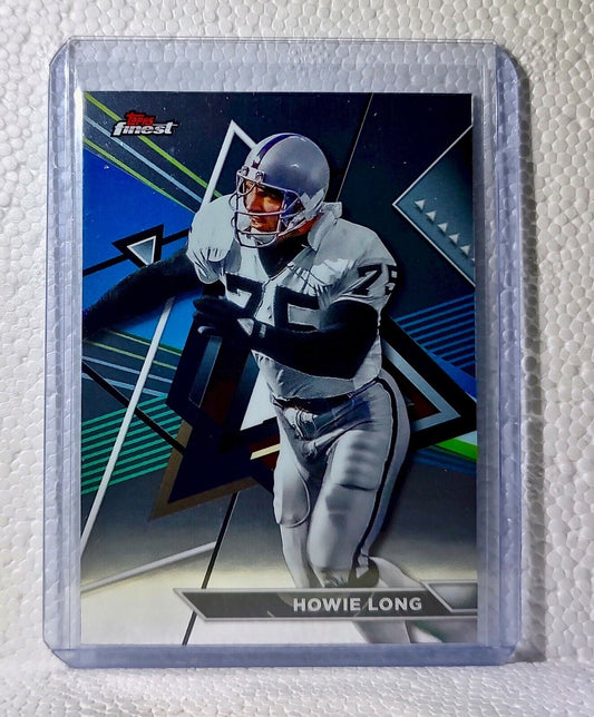 Howie Long 2023 Topps Finest NFL #226 Composite Football Card Oakland Raiders