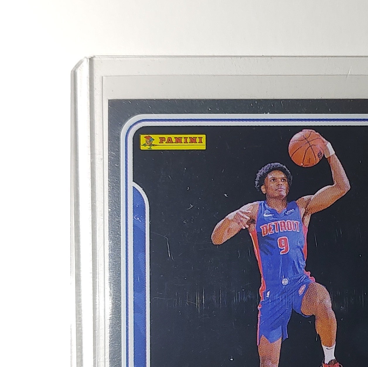 Ausar Thompson Rookie 2023-24 Panini NBA Sticker Foil Card #100 Detroit Pistons