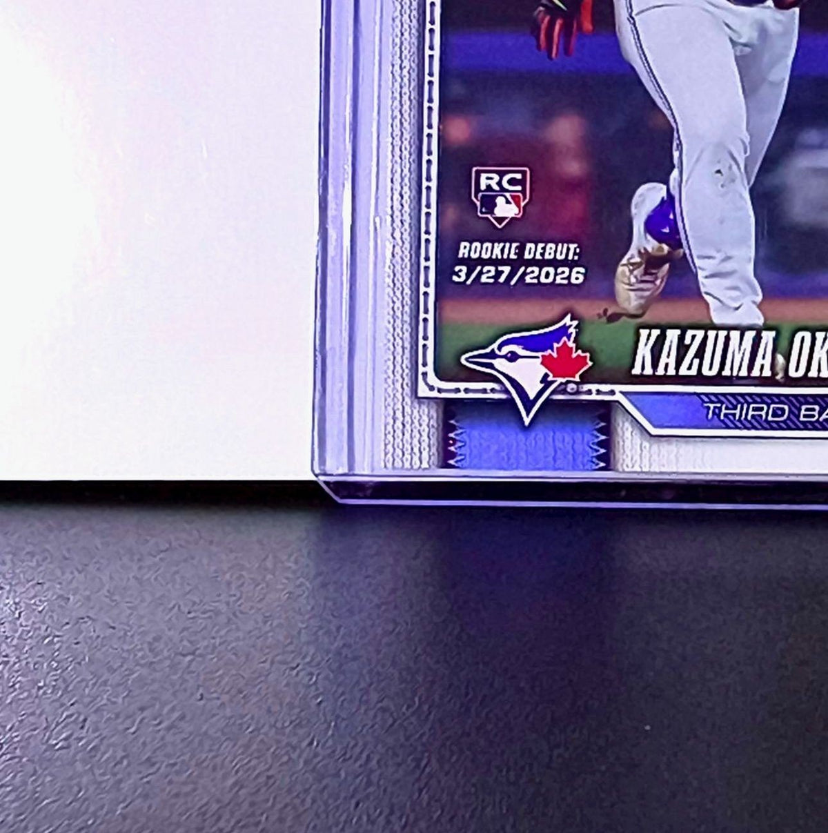 Kazuma Okamoto Rookie 2026 Topps Update MLB #US224 Card Toronto Blue Jays