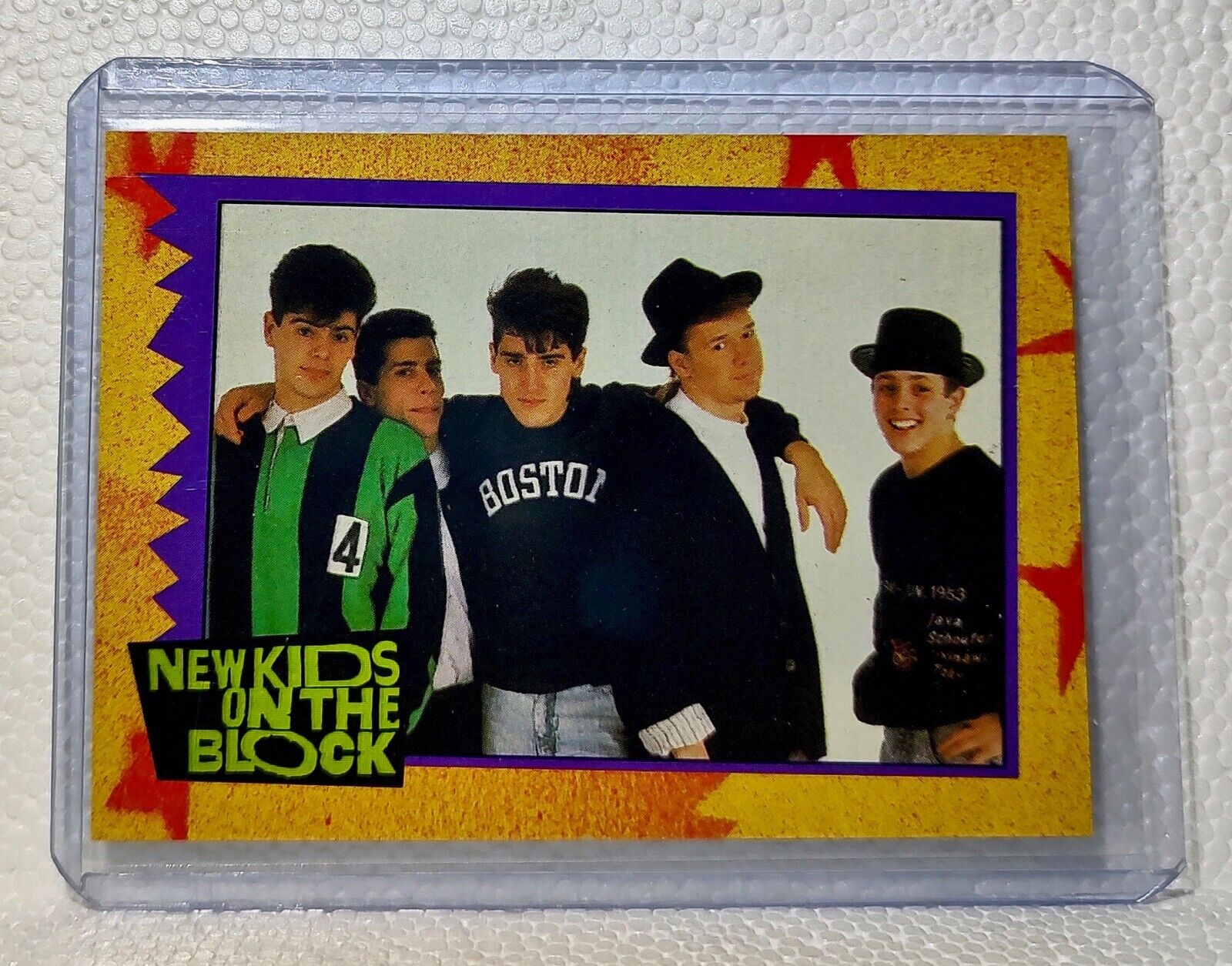 New Kids Mania!!! 1989 New Kids on the Block #1 Trading Card