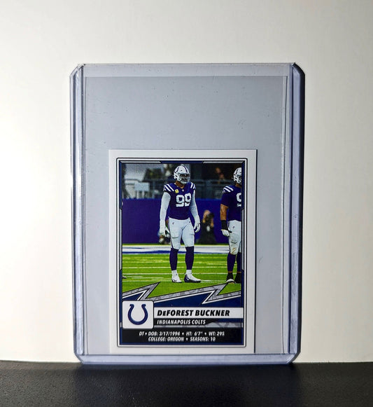 DeForest Buckner 2025 Panini NFL #192 Sticker Indianapolis Colts