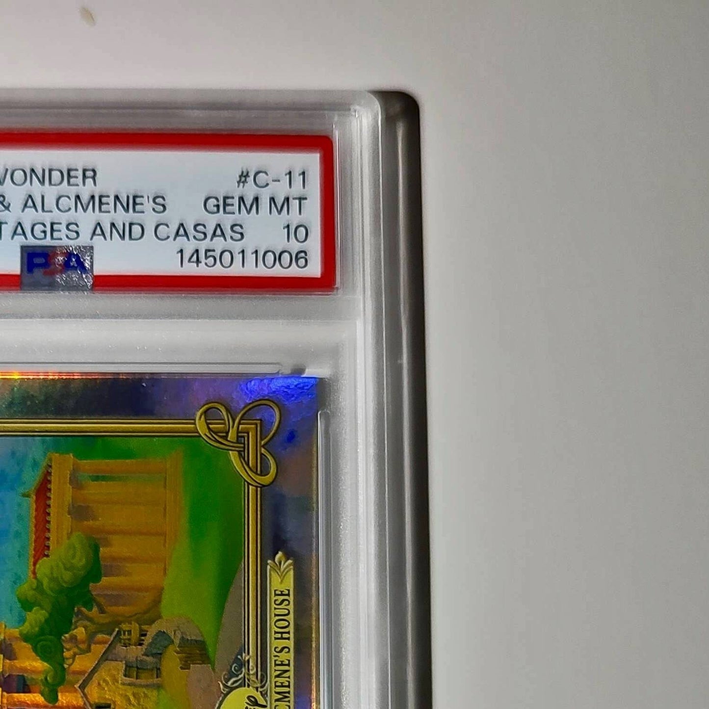 Amphitryon and Alcmene's House 2025 Topps Disney #C-11 Card Hercules PSA 10