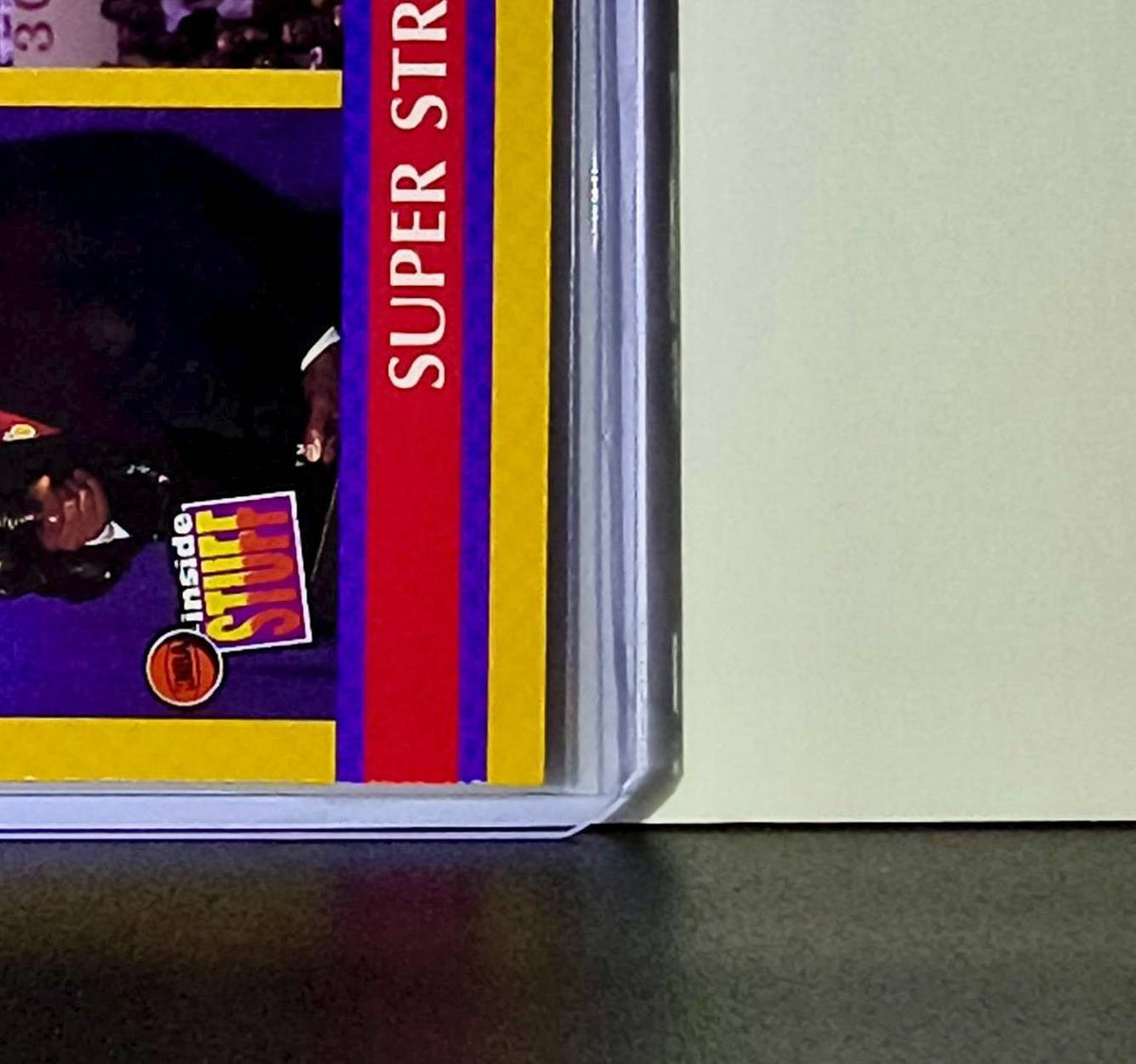 Michael Jordan Magic Johnson 1990-91 NBA Hoops Super Streaks #385 Card Bulls
