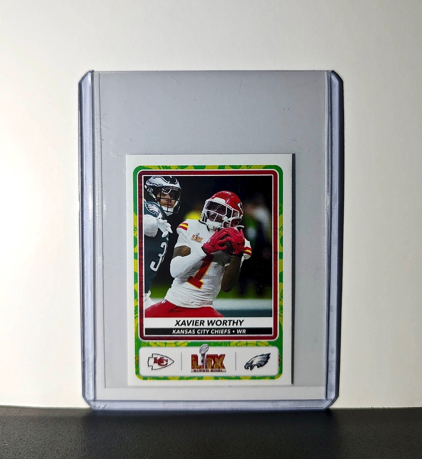 Xavier Worthy 2025 Panini NFL Super Bowl LIV #36 Sticker