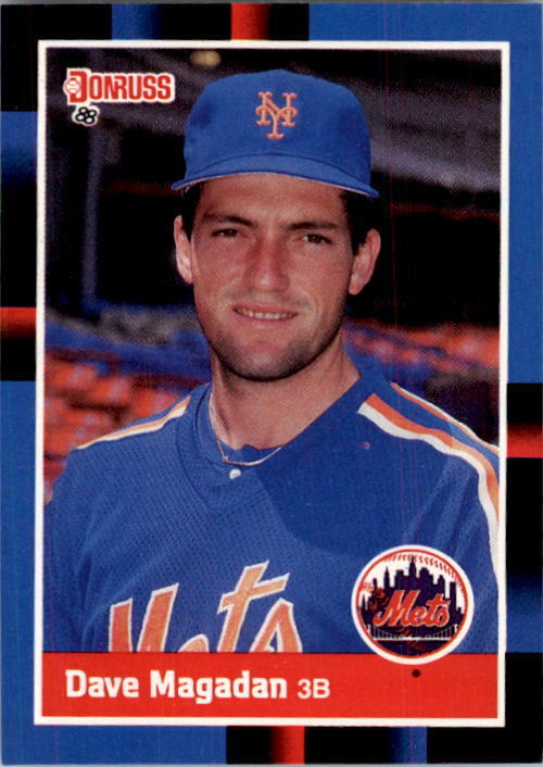 1988 Dave Magadan Donruss Baseball Card #323