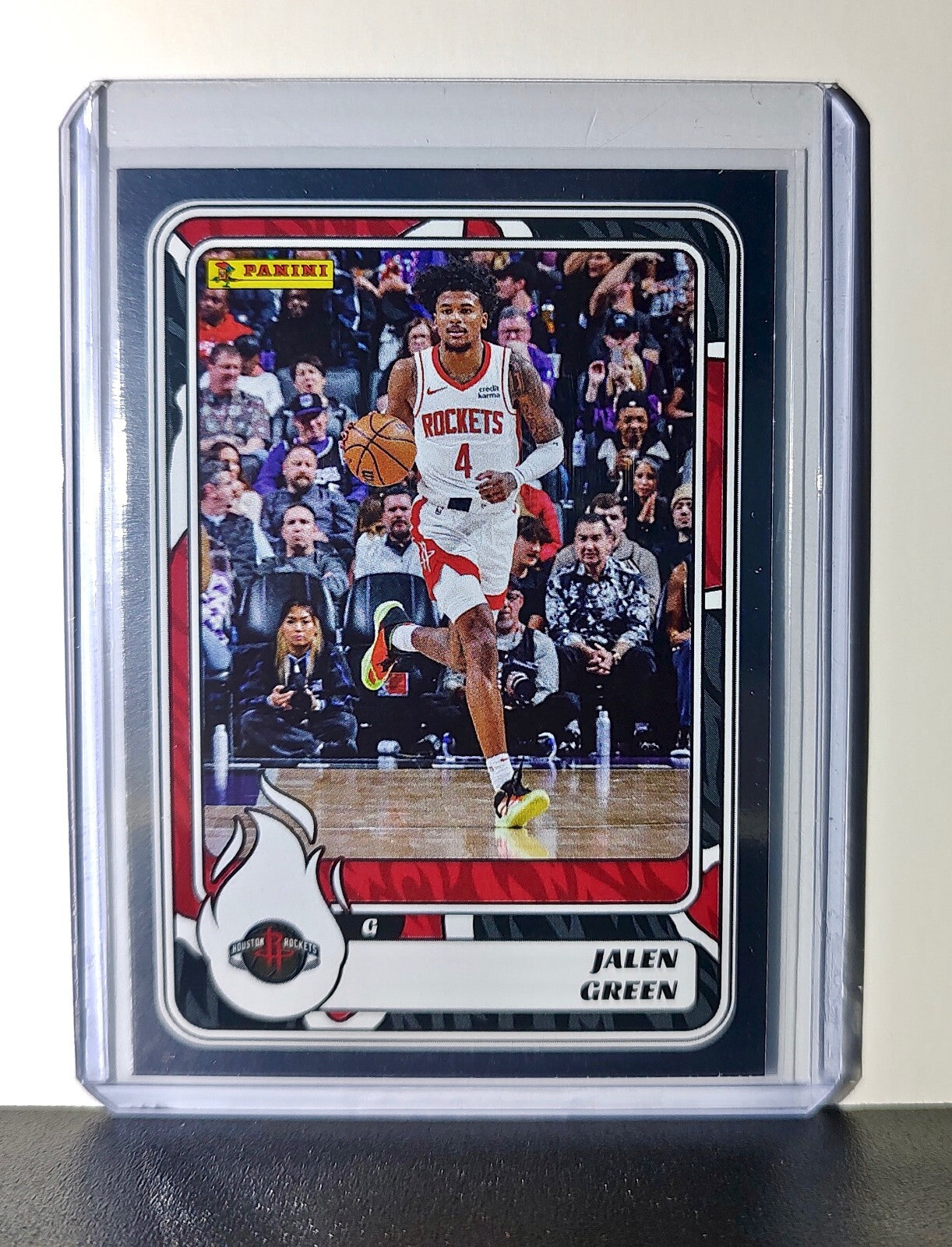 Jalen Green 2024-25 Panini NBA #31 Foil Sticker Card Houston Rockets