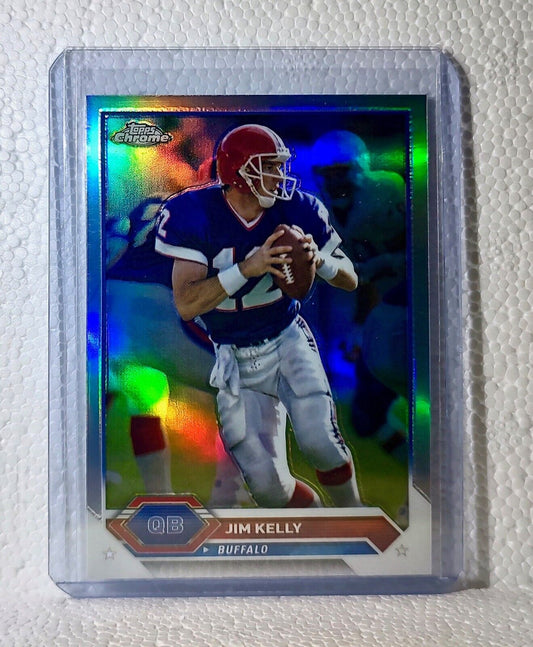 2023 Jim Kelly Topps Chrome NFL #46 Football Card Buffalo Bills