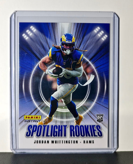 Jordan Whittington Rookie 2024 Panini Spotlight Rookies NFL #28 Rams 1 of 1426