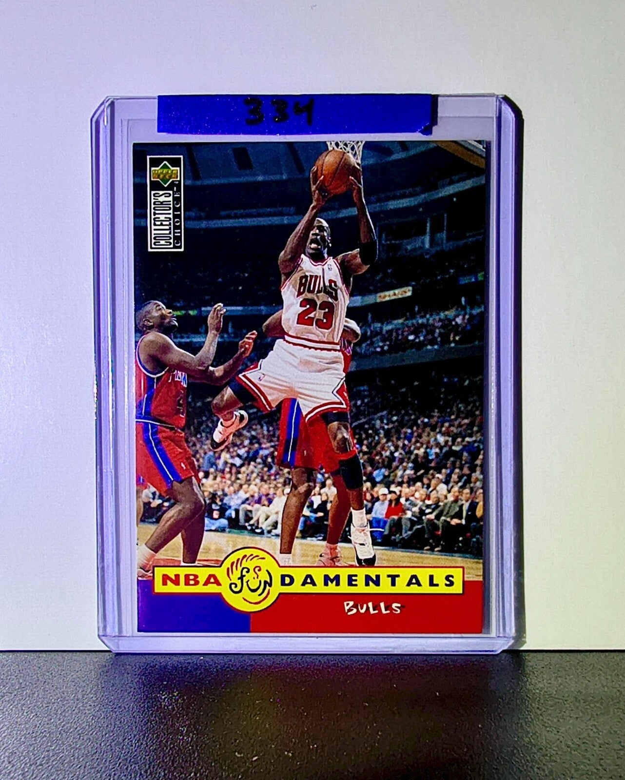 Michael Jordan 1996-97 Upper Deck Collector's Choice #195 Card Chicago Bulls
