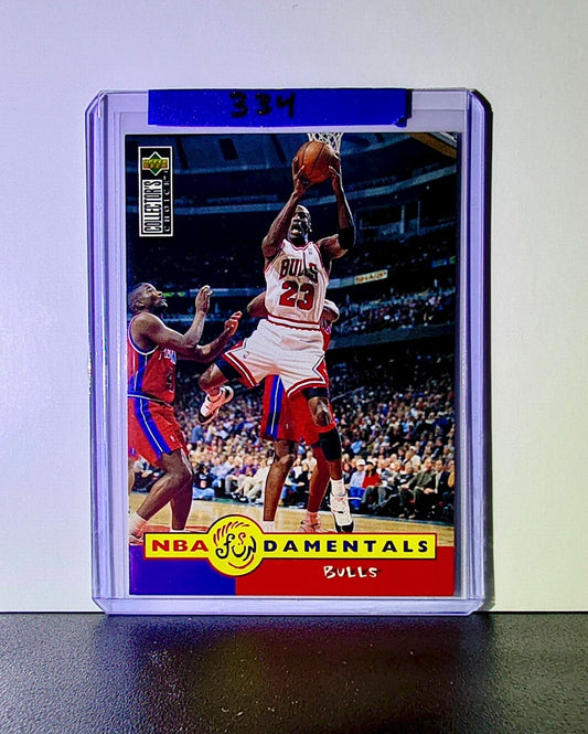 Michael Jordan 1996-97 Upper Deck Collector's Choice #195 Card Chicago Bulls