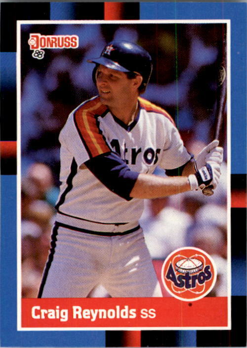 1988 Craig Reynolds Donruss Baseball Card #209