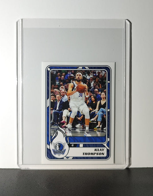 Klay Thompson 2024-25 Panini NBA #296 Sticker Card Dallas Mavericks