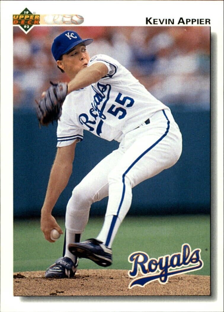 Kevin Appier 1992 Upper Deck MLB #159 Baseball Card Kansas City Royals