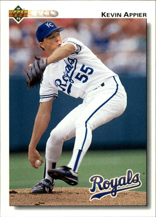 Kevin Appier 1992 Upper Deck MLB #159 Baseball Card Kansas City Royals