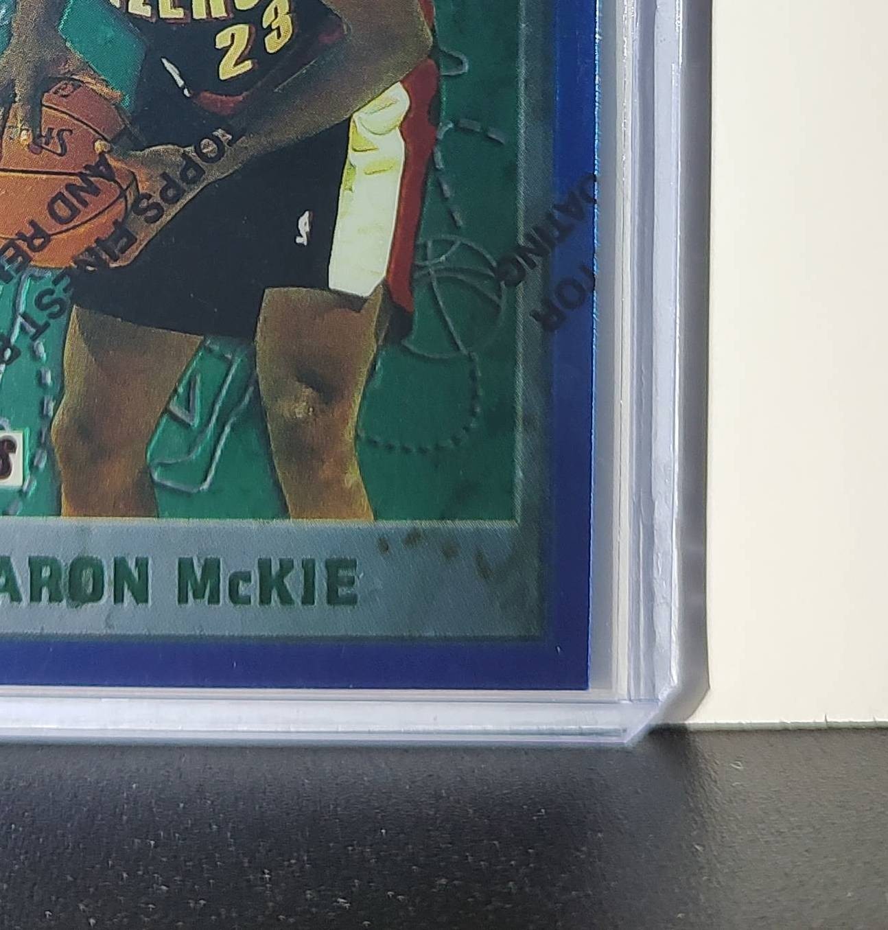 Aaron McKie 1995-96 Topps Finest NBA #196 Card Trail Blazers