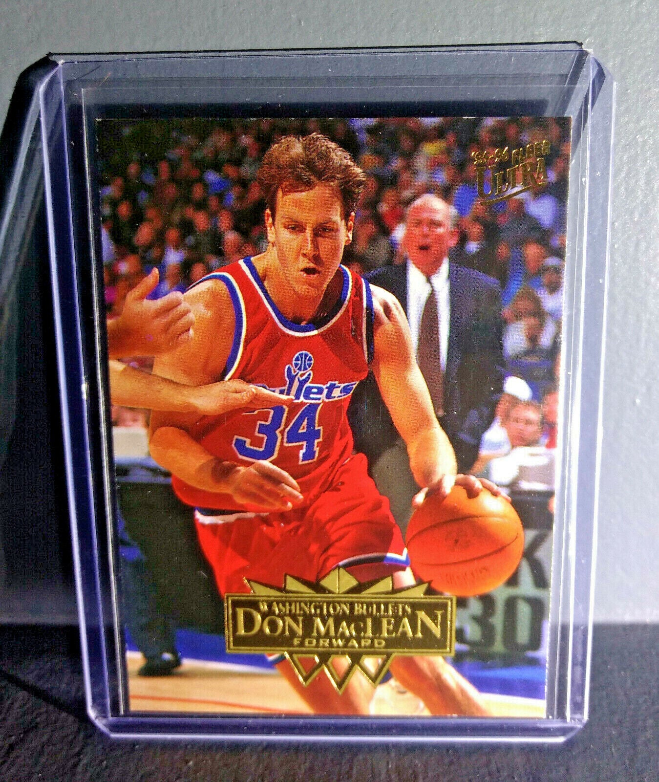 1995-96 Don MacLean Fleer Ultra #193 Basketball Card