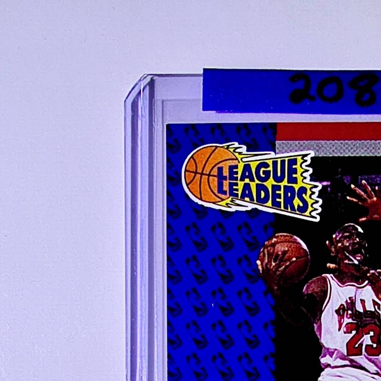 Michael Jordan 1991-92 Fleer League Leaders #220 Basketball Card Chicago Bulls