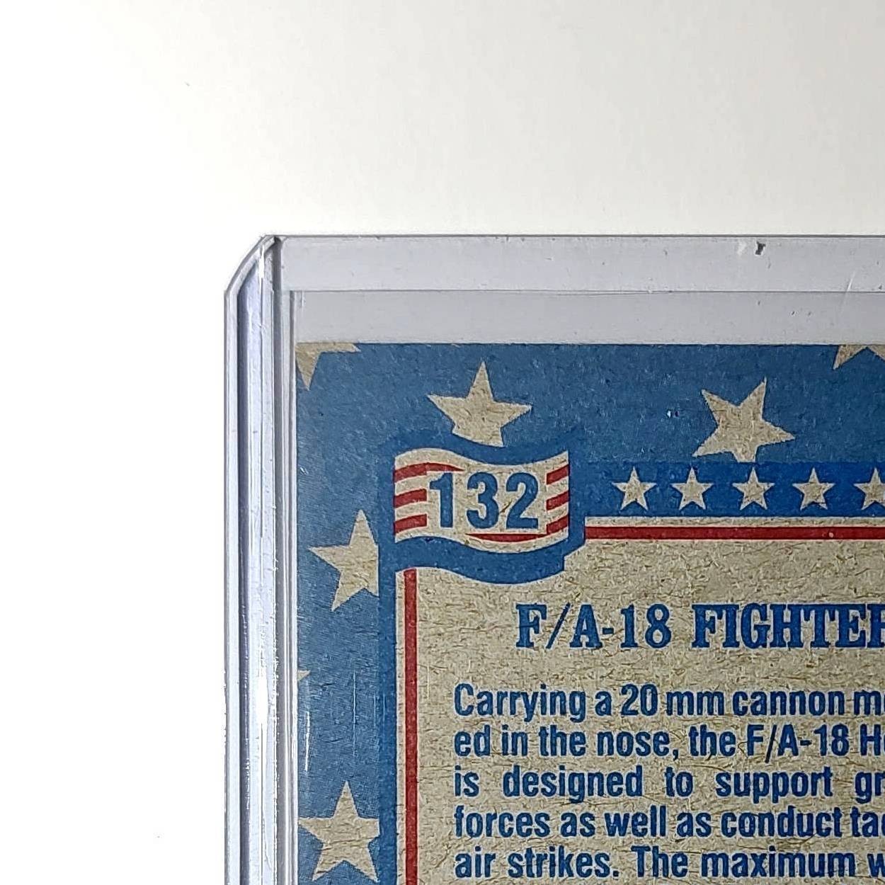 F/A-18 Fighter 1991 Topps Desert Storm #132 Card