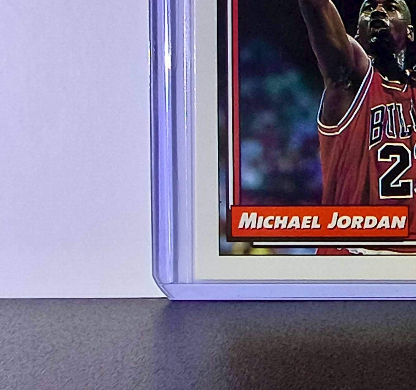 Michael Jordan 1992-93 Topps 50 Point Club #205 Basketball Card Chicago Bulls