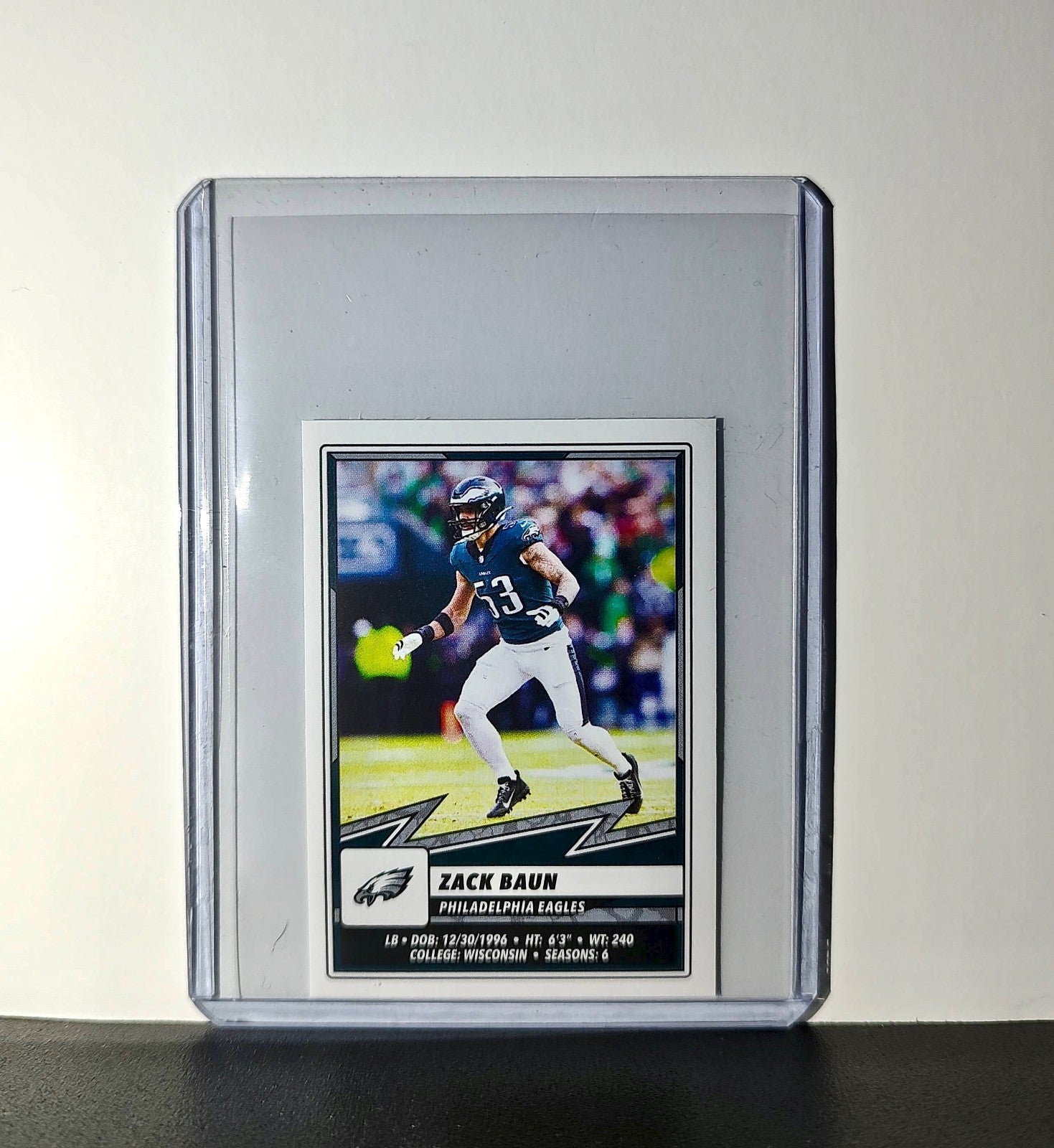 Zach Baun 2025 Panini NFL #336 Sticker Philadelphia Eagles