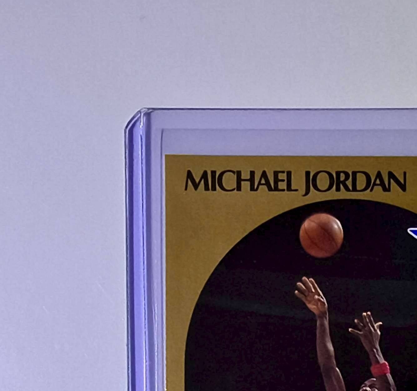 Michael Jordan 1990-91 Hoops All-Star #5 Basketball Card Chicago Bulls