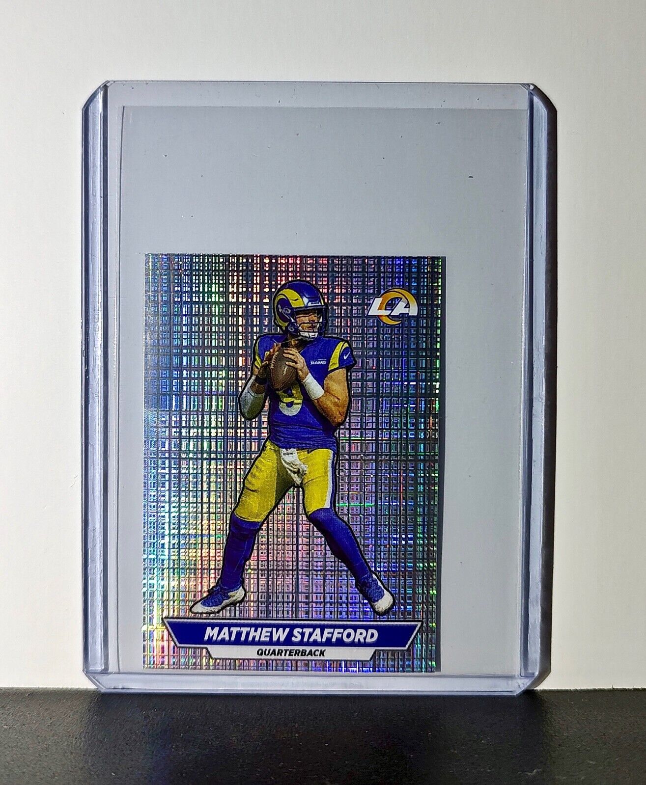 Matthew Stafford 2024 Panini NFL Sticker #516 Foil Los Angeles Rams