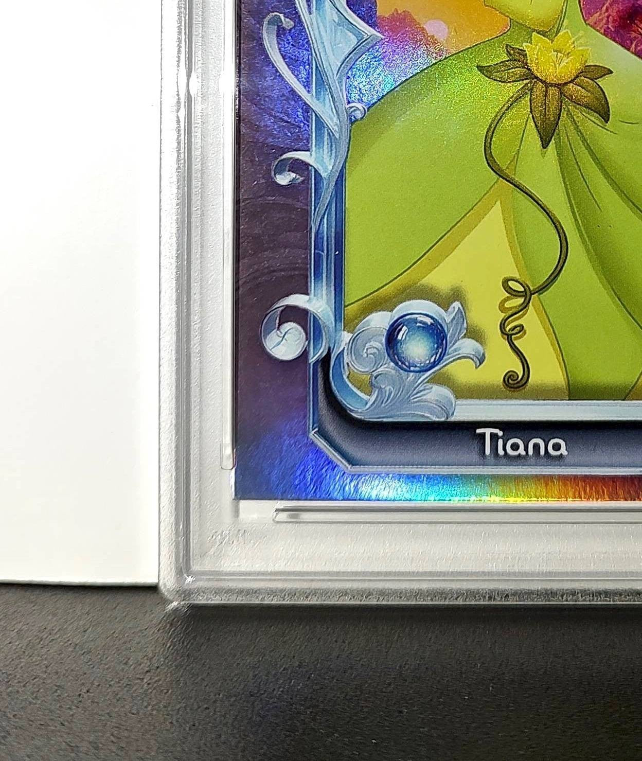 Tiana 2025 Topps Disney Cartoon Princess #159 Card PSA 9