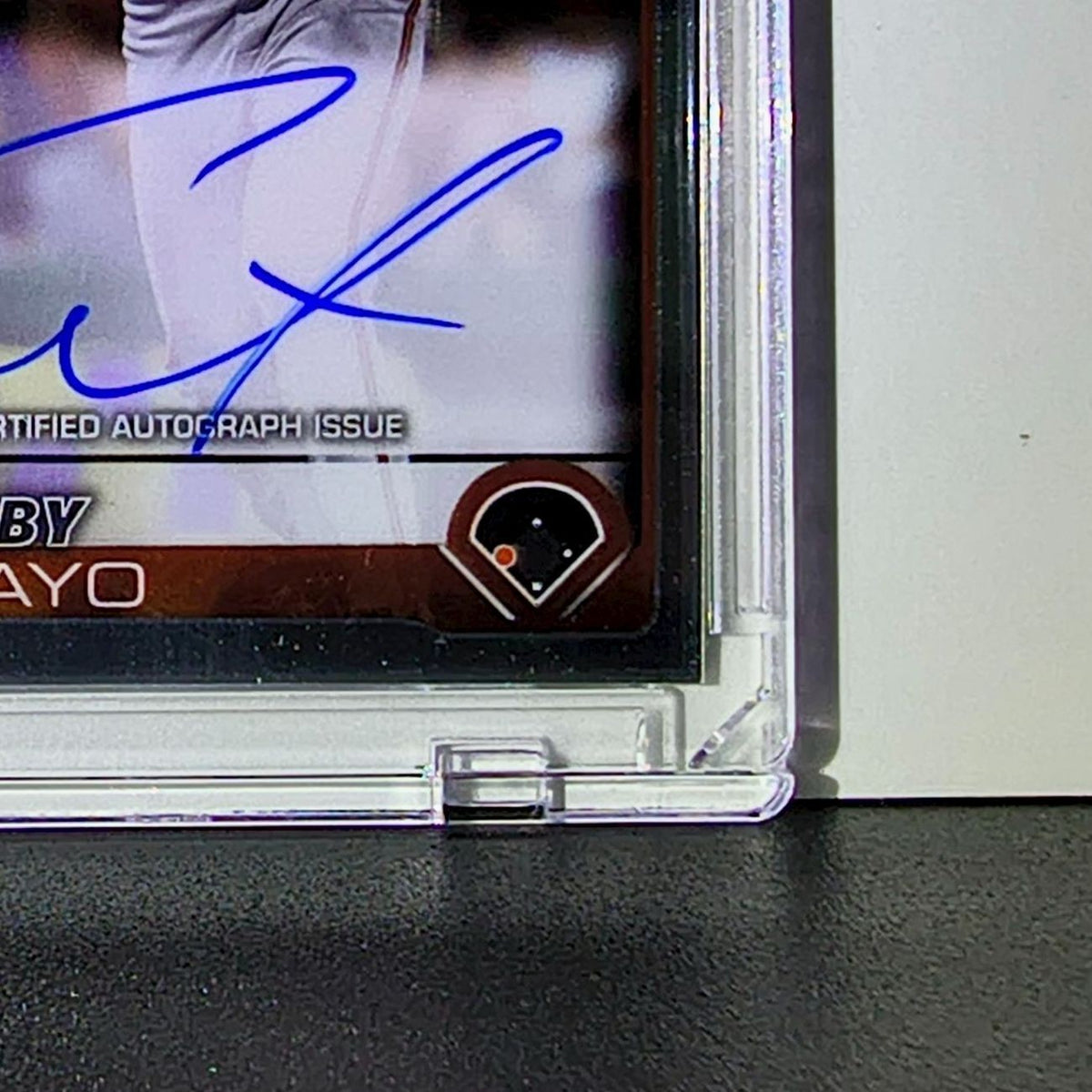 Coby Mayo Rookie 2025 MLB Topps Chrome #RA-CMA Autograph Card Baltimore Orioles