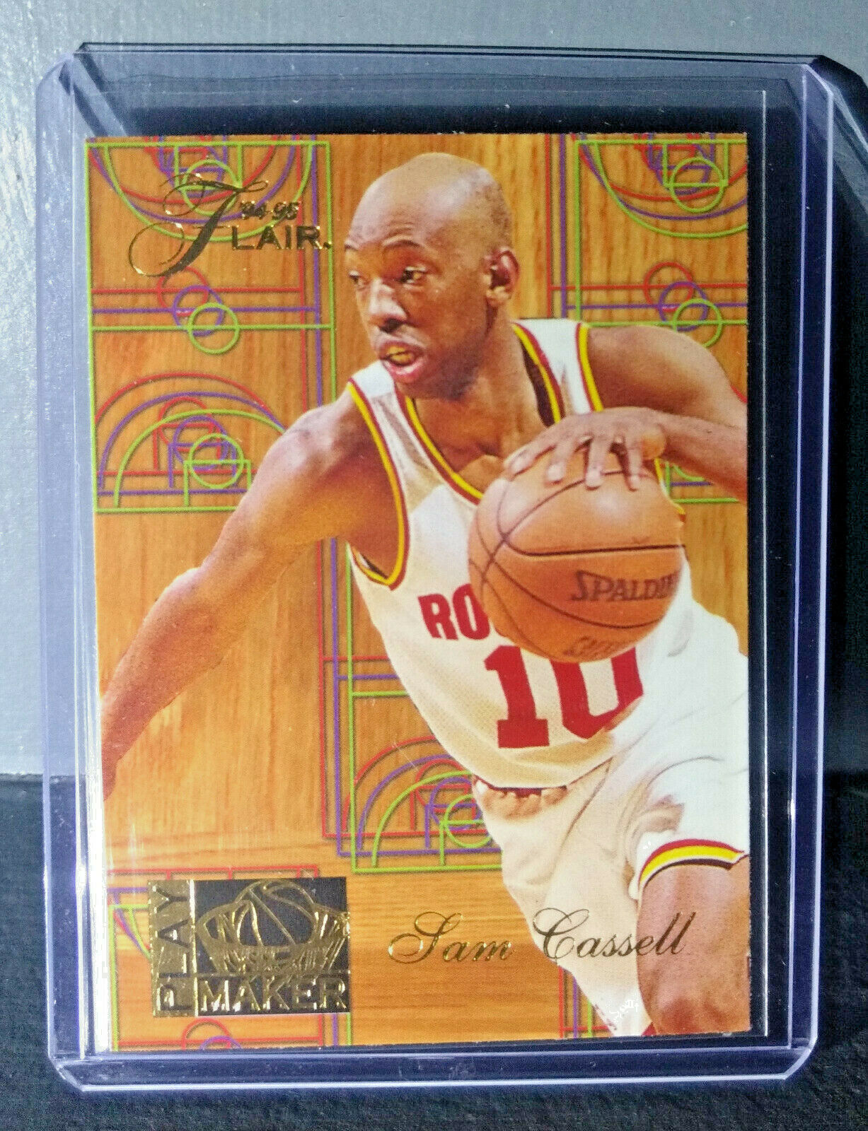 1994-95 Sam Cassell Flair Play Maker #3 Basketball Card