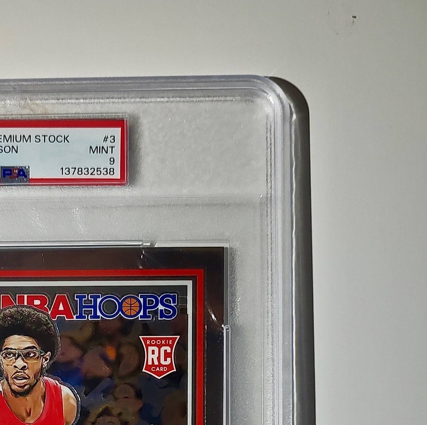 Scoot Henderson 2023 Panini Premium Stock NBA Hoops #3 Jumbo PSA 9 Mint