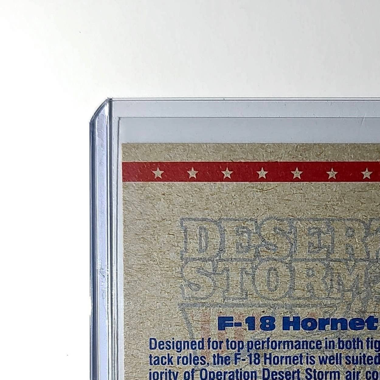 Flying High – The F/A-18 1991 Topps Desert Storm #27 Card