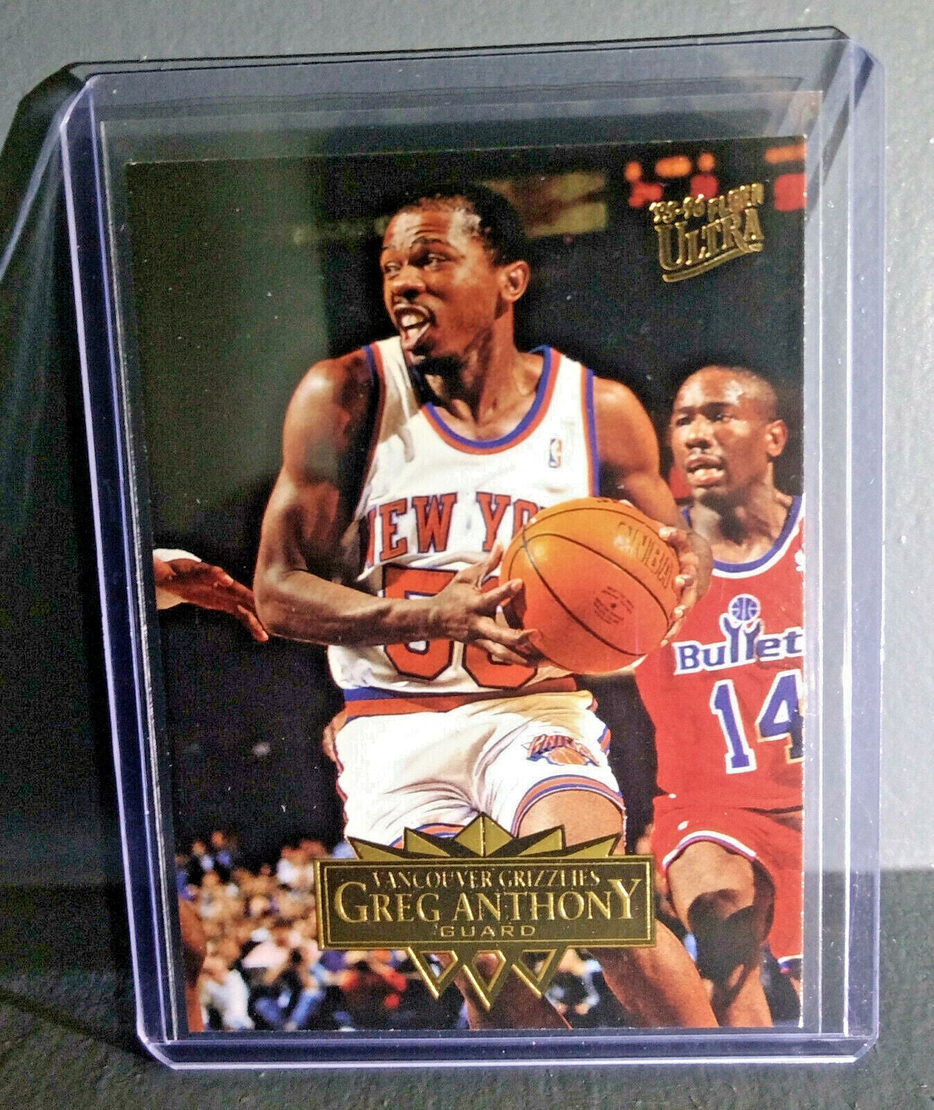 1995-96 Greg Anthony Fleer Ultra #188 Basketball Card