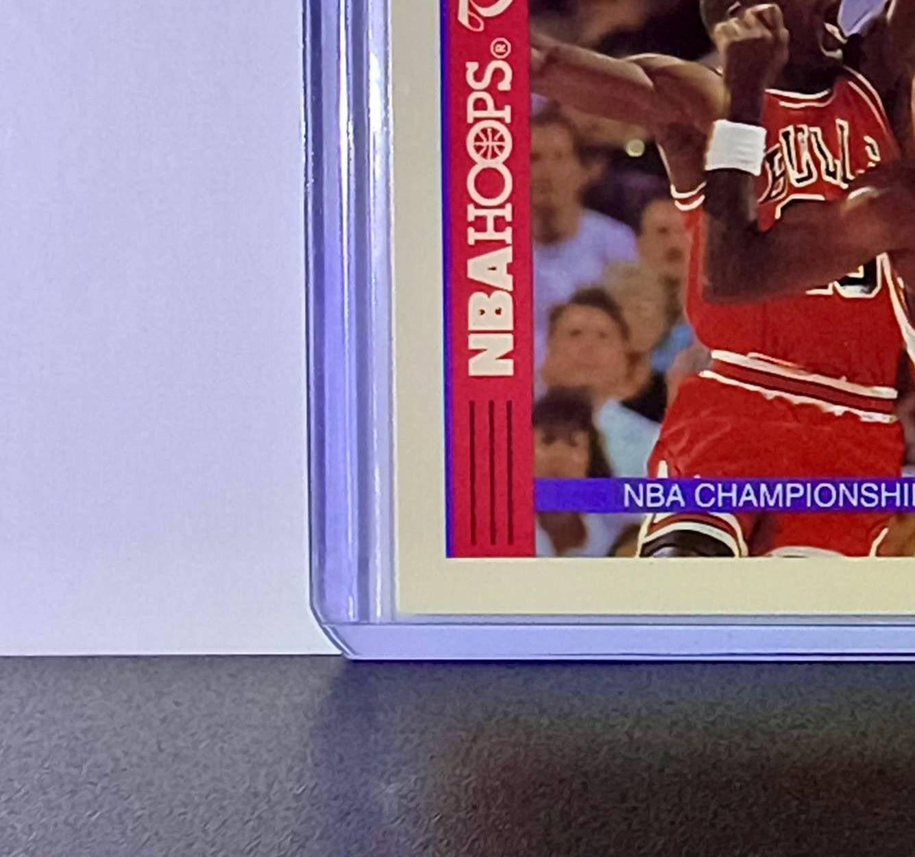 Michael Jordan 1992-93 NBA Hoops Tribune #TR1 Basketball Card Chicago Bulls
