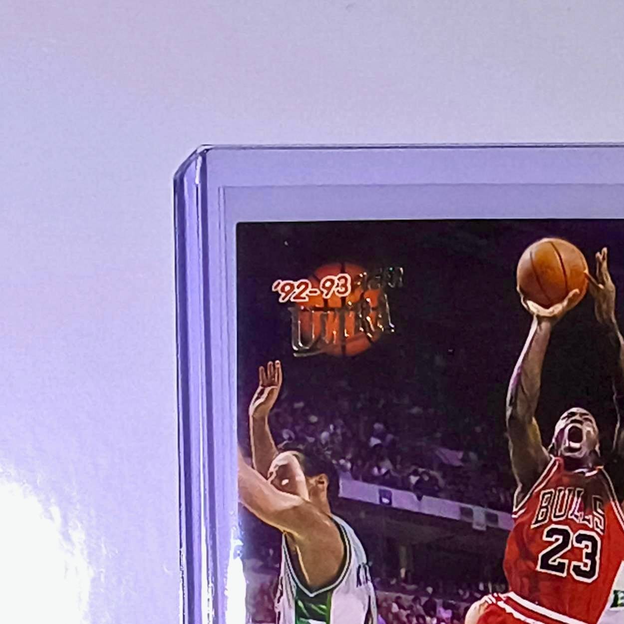 Michael Jordan 1992-93 Fleer Ultra #27 Basketball Card Chicago Bulls