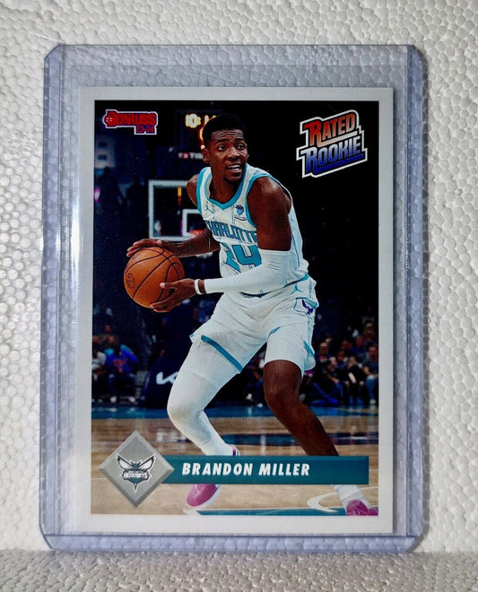 Brandon Miller 2023-24 Panini NBA #3 Rated Rookie Retro Card Hornets 1/715