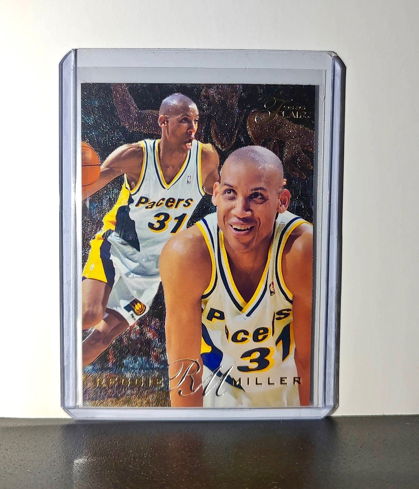 Reggie Miller 1995-96 Flair NBA #58 Card Indiana Pacers