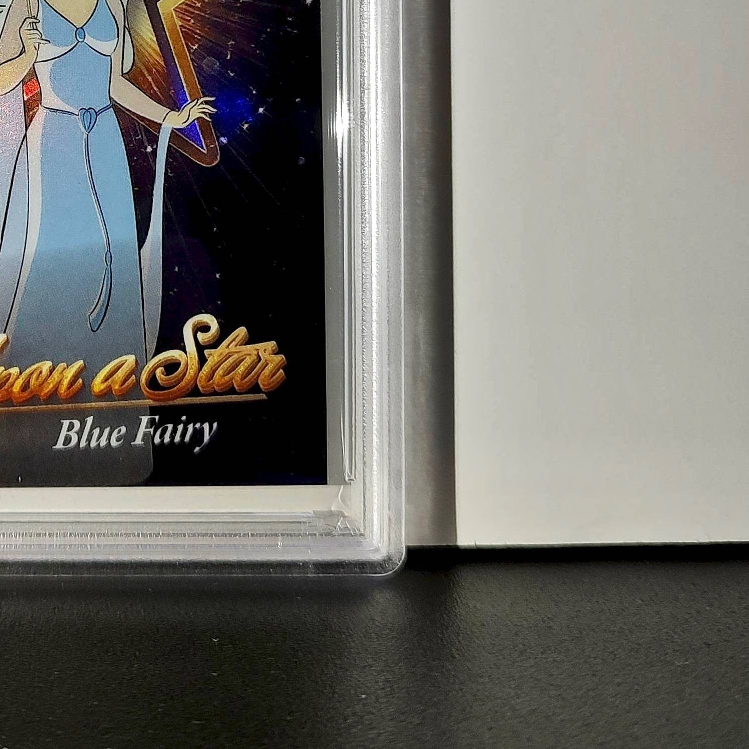 Blue Fairy 2025 Topps Chrome Disney #W-3 Wish Upon A Star Die Cut PSA 10