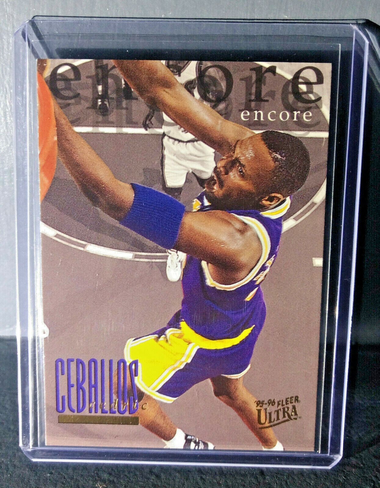 1995-96 Cedric Ceballos Fleer Ultra #304 Encore Basketball Card