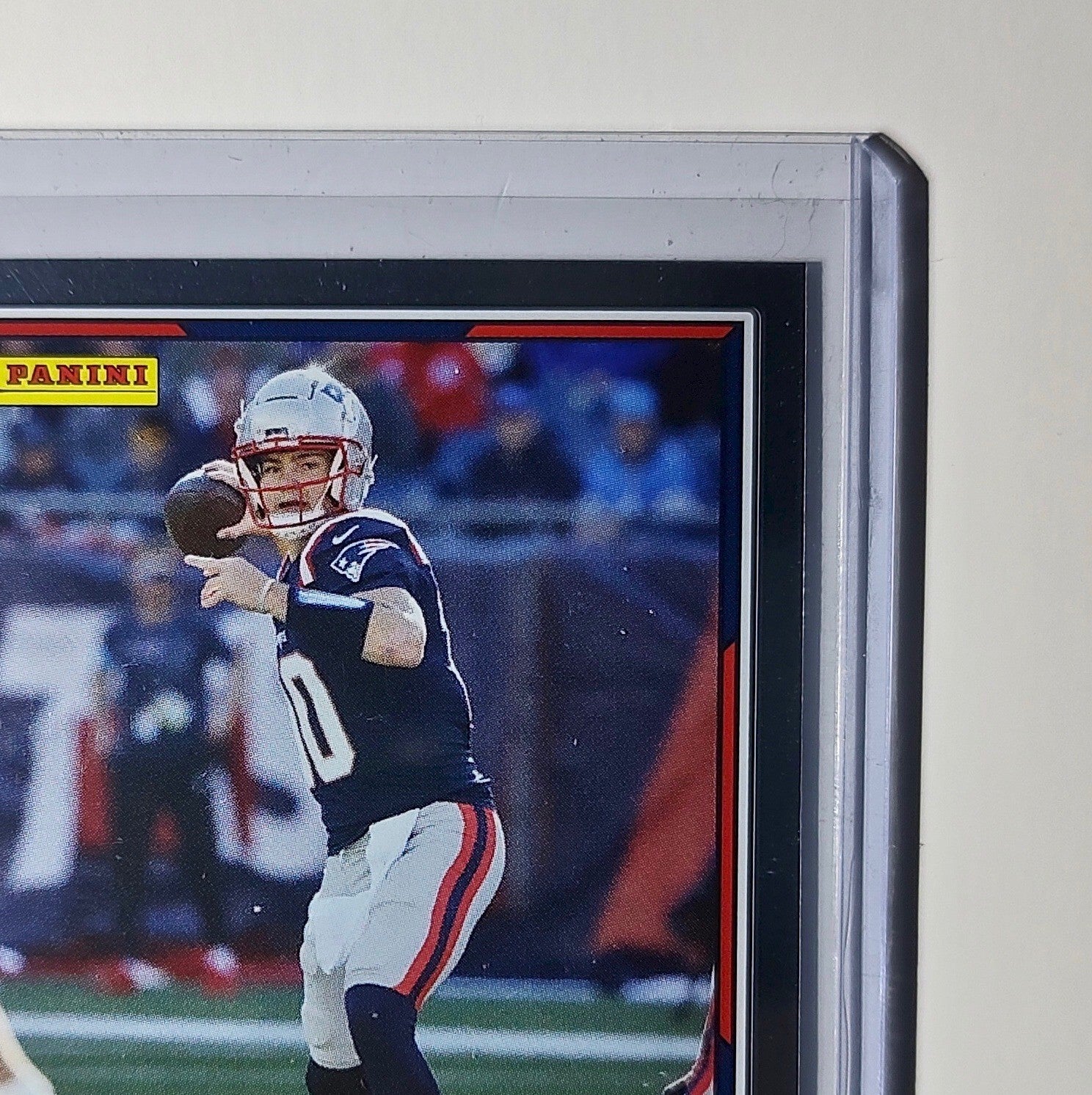 Drake Maye 2025 Panini NFL #35 Foil Sticker Card New England Patriots