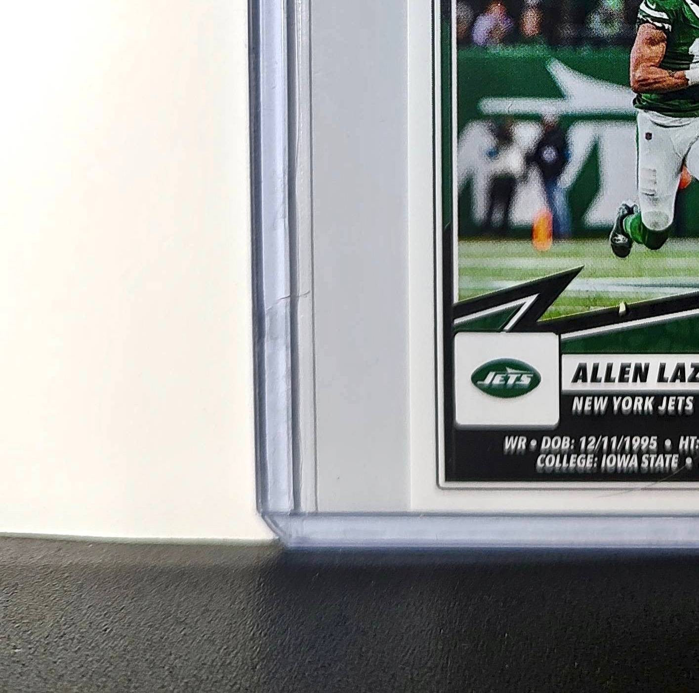 Allen Lazaard 2025 Panini NFL #93 Sticker New York Jets