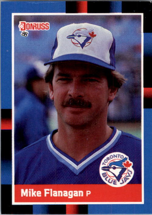 1988 Mike Flanagan Donruss Baseball Card #636